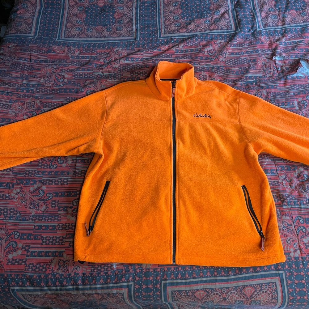 Cabela's Men's Vibrant Orange Performance Jacket